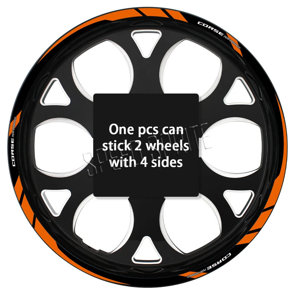 Wheel Sticker Rim Decal Hub Stripe Tape Accessories For Ducati monster 696 821 937 diavel multistrada 1260 1200 panigale v4 848