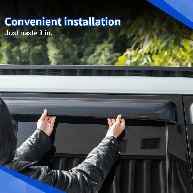 For BYD Leopard 8 Denza B8 2024+ Side Window Sunvisor Windshield Sunshade Rain Shield Car Accessories Window Exterior Upgrade