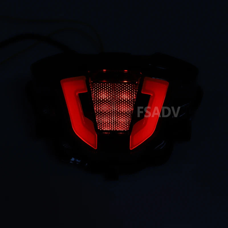 For Yamaha MT07 MT-07 MT 07 2025 Motorcycle LED Taillight Rear Brake Turn Signal Integrated Tail Light