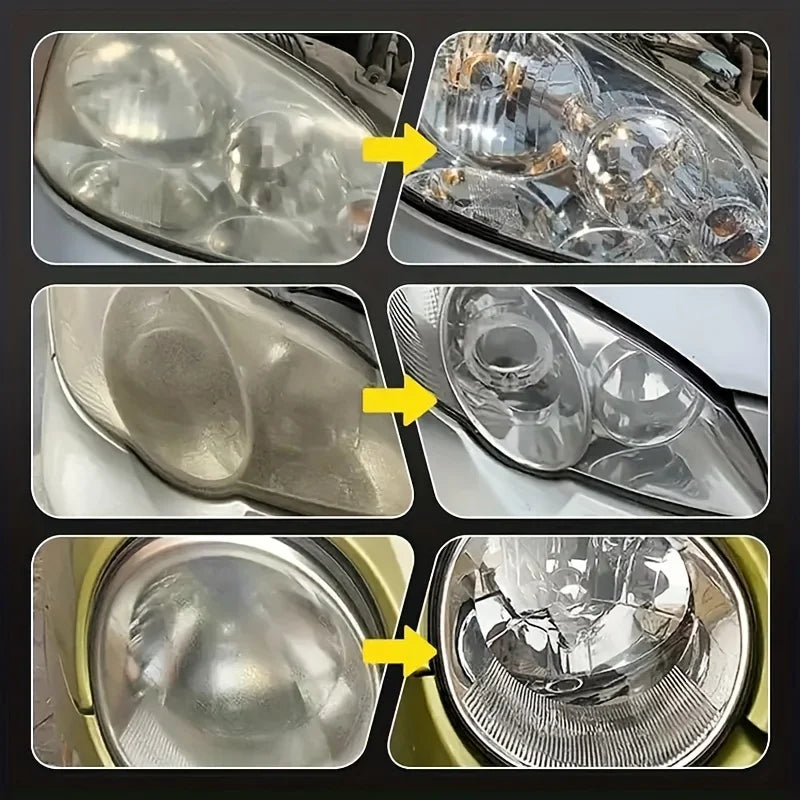 Car Headlight Restoration Polishing Kits Headlamp Repair Kits Car Light Polisher Cleaning Paste Car Paint Care Refurbish Agent