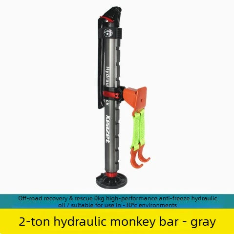 OEM Steel Hydraulic Jack for SUV Lift for Off-Road Recovery and Farm Use Works with Electric or Air Drill