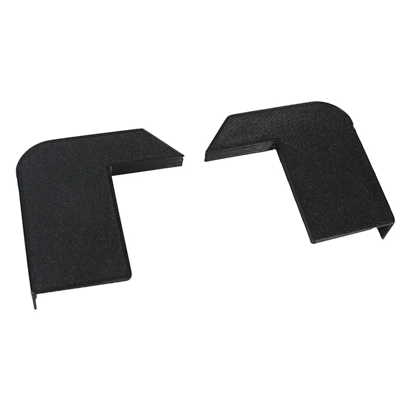 A Pair For Land Rover Defender 90/110 Car Roof Drainage Channels Durable The Deflector Covers For The Water Drainage Channels