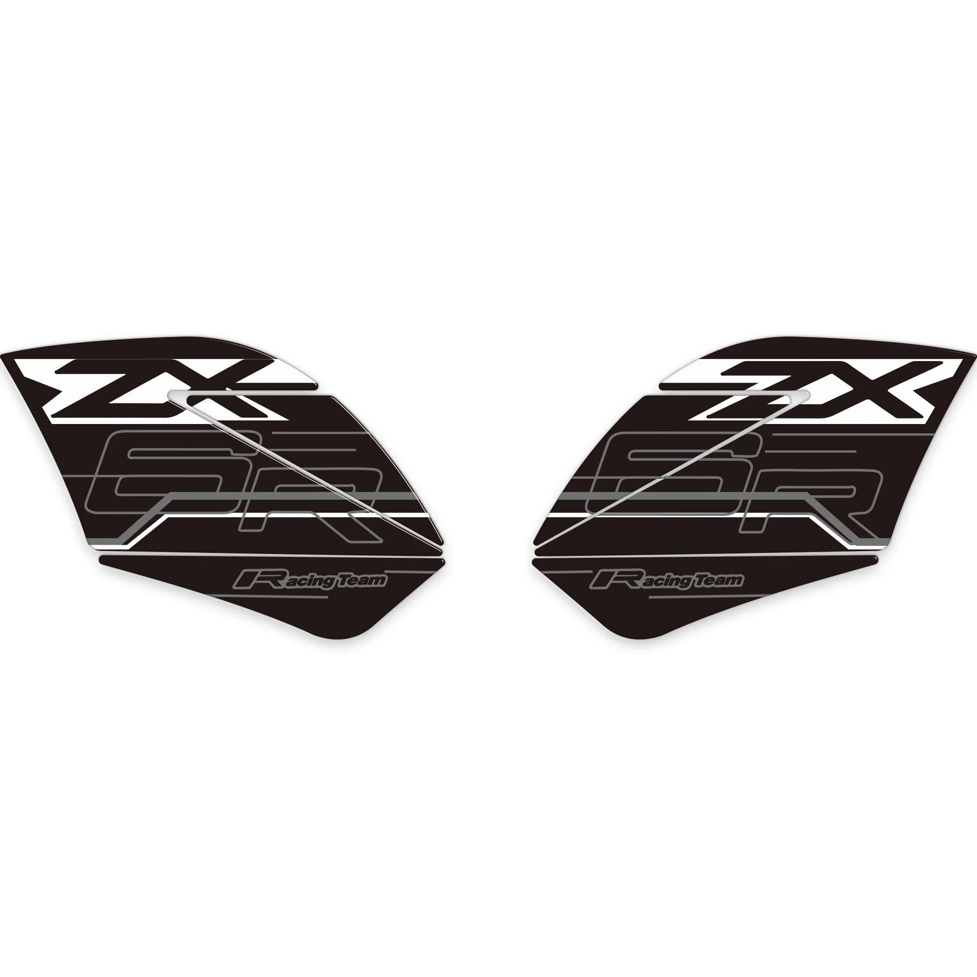 NEW fit kawasaki Ninja ZX6R ZX6R 3D Stickers Decals Tank Pad Gas Fuel Oil Cap Protector Front Face Fairing Fender