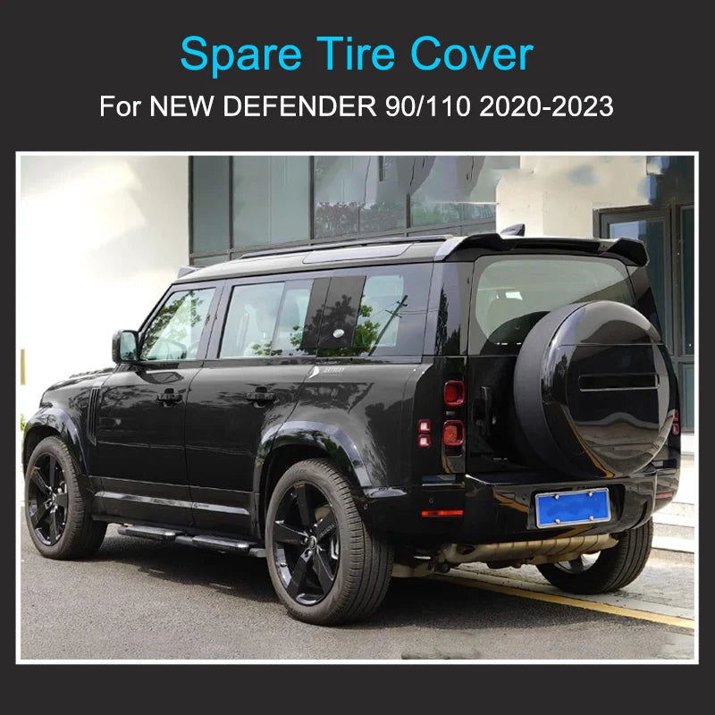 Wheel Cover for Land Rover Defender Accessories 2020-2024 ABS Tire Protective Cover Rear Trunk Spare for New Defender 110 90