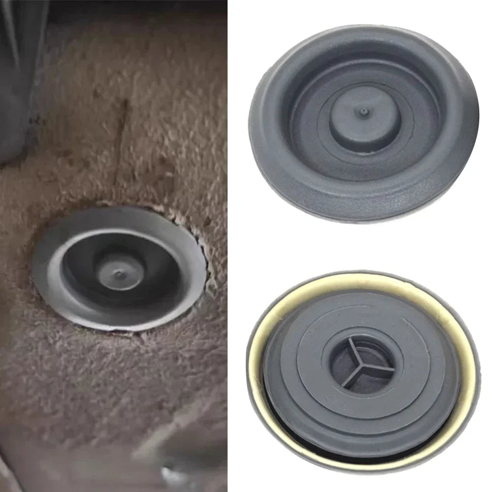 For VW Audi Chassis Floor Protector Cover Tiguan Passat Polo Lavida S3 Car Spare Tire Hole Plug Waterproof Dustproof Seal Cap