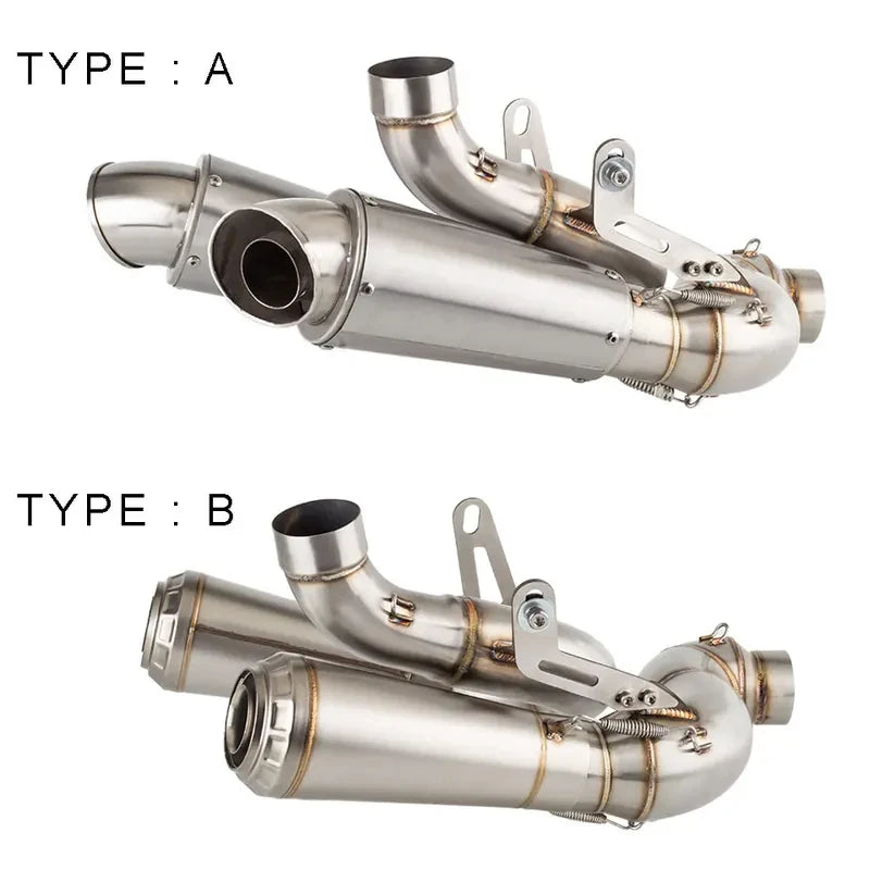 For Ducati Panigale V4 V4S 2018-2024 Streetfighter V4 2020-2024 Complete V4 Performance Exhaust System With Rear Muffler