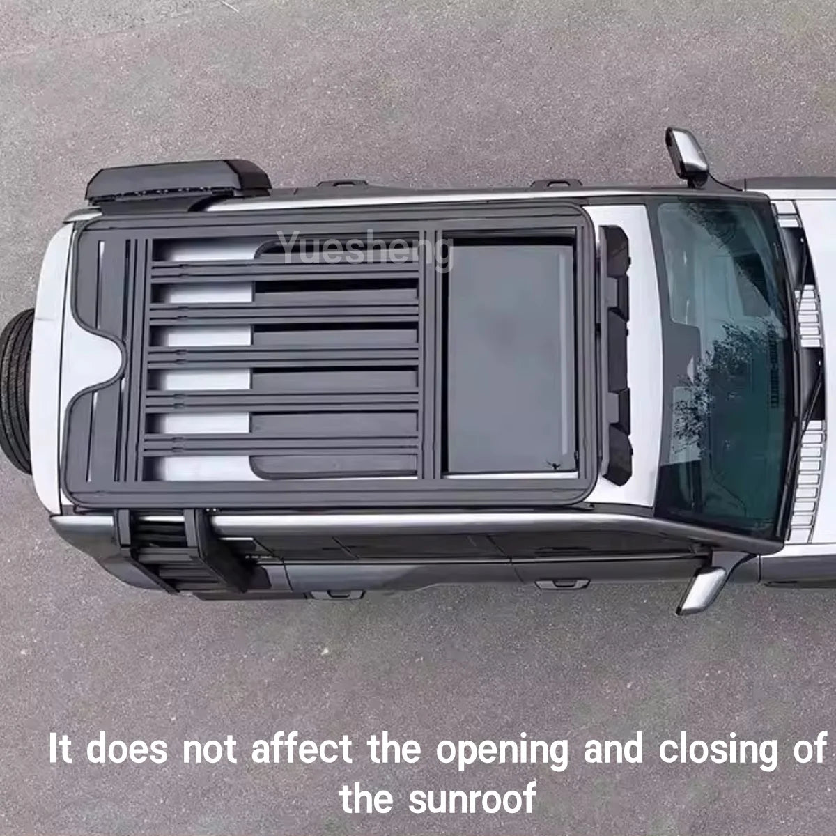 Off Road Aluminum Car Luggage Rack Roof Rack Side Ladder Side Storage Box For BYD Leopard 5 8 Titanium 3 7 Exterior Accessories