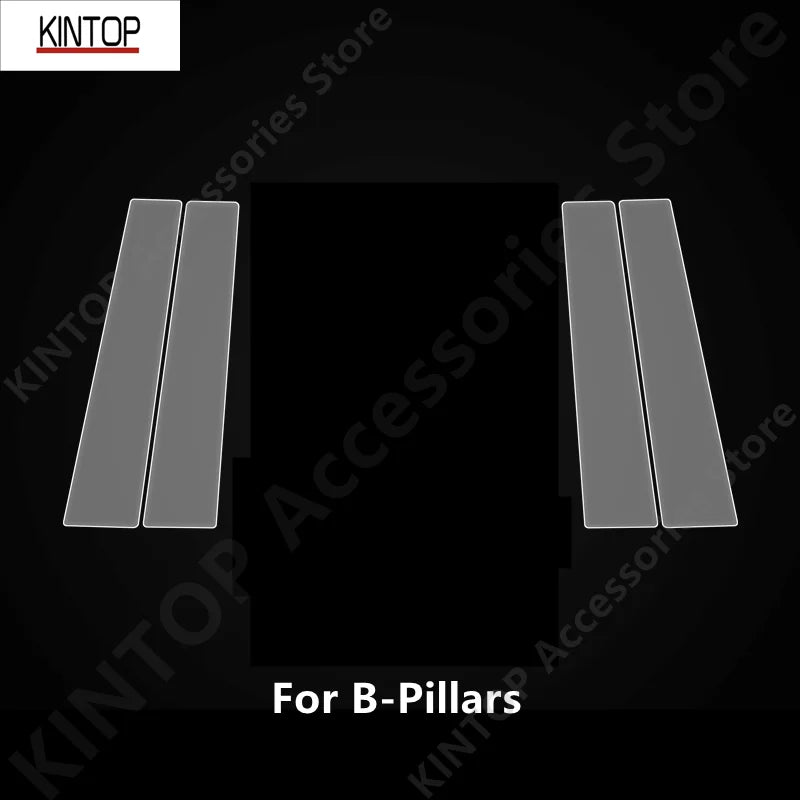 For BYD LEOPARD 7/TI 7 25-26 B-Pillars,Doors Handle Transparent TPU Protective Film Anti-scratch Repair Accessories Refit