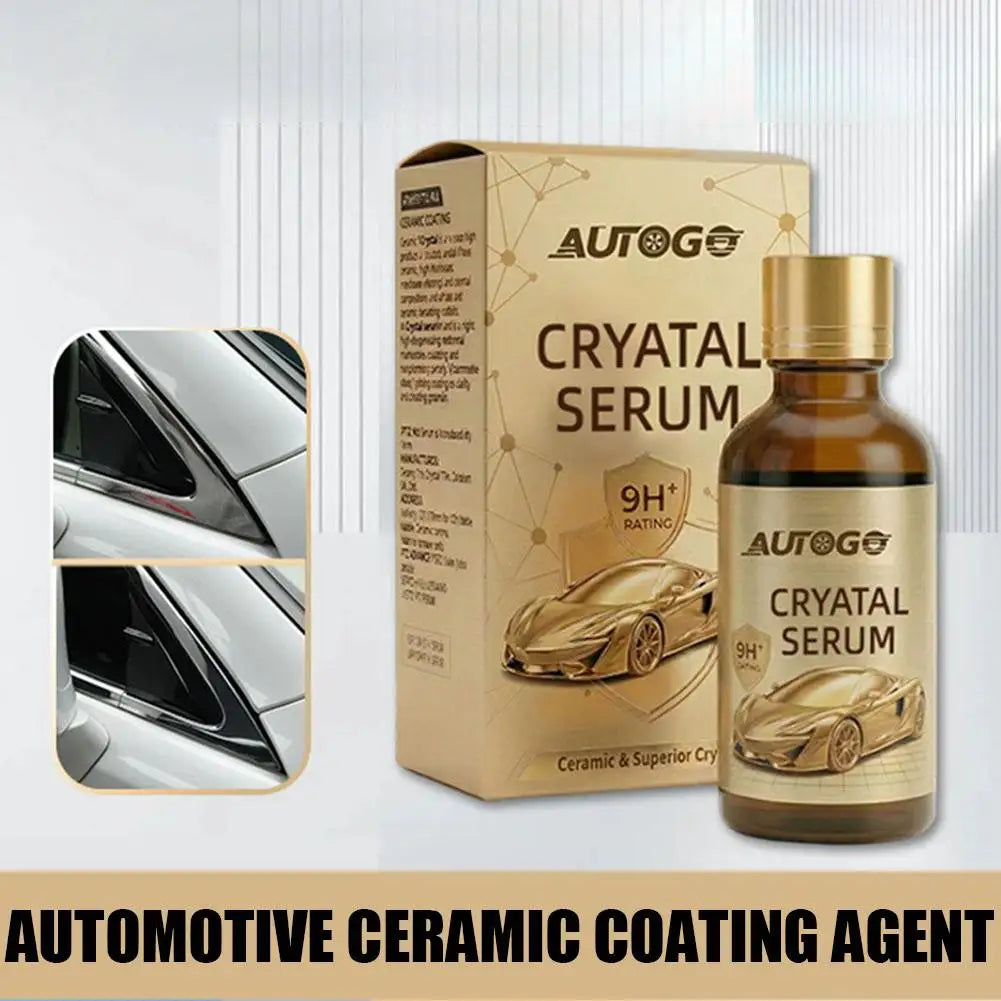 Car Ceramic Coating Kit HD Glass Coating Gloss Enhancer Long Lasting Paint Protection Anti Scratch Universal Auto Care Set