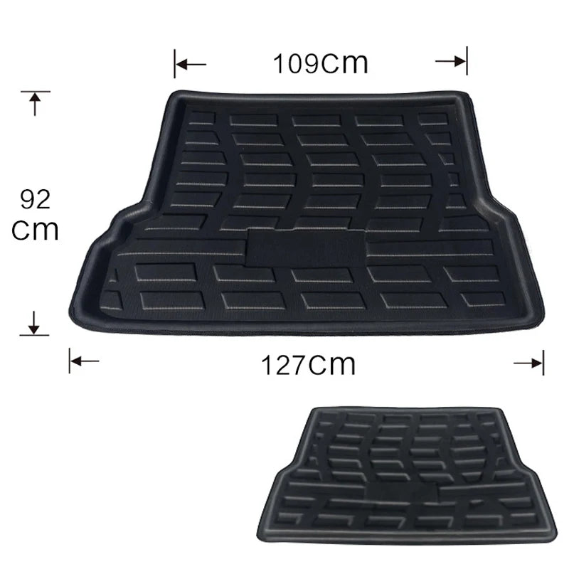 Rear Boot Cargo Liner Tray Trunk Floor Carpet Mats Mat Carpets For Lexus GX460 For Toyota Land Cruiser Prado J150 2010 - 2019