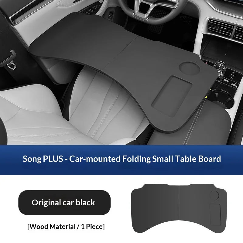 For BYD Song Plus DM-i Seal U Sealion 6 2021-2026 Rear Seat Back Tray Table Foldable Laptop Desk Car Organizer