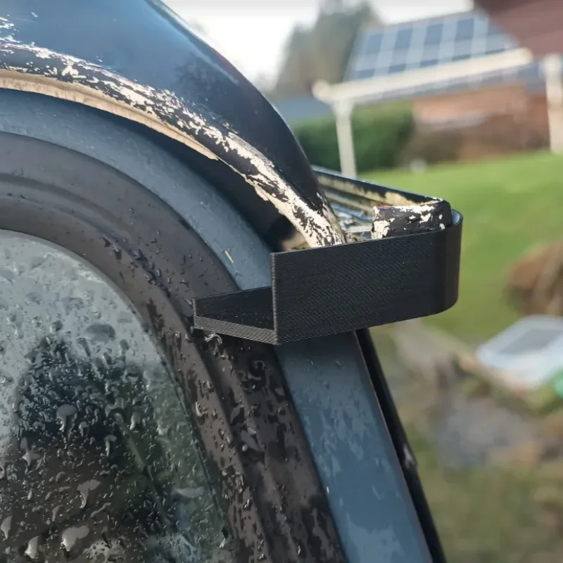 A Pair For Land Rover Defender 90/110 Car Roof Drainage Channels Durable The Deflector Covers For The Water Drainage Channels