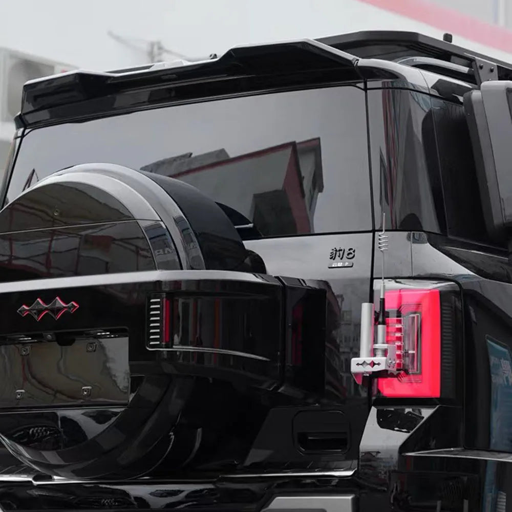 For BYD Leopard 8 Denza B8 2024 2025 2026 Sport Rear Spoiler Roof Wing Aerofoil Exterior Styling Modification Accessories