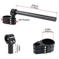 Fit For Honda CBR 600 KAWASAKI Z750 Yamaha MT-07 XSR700 BMW R1200S Triumph 41mm MultiClip Adjustable Handlebar Clip-On Universal