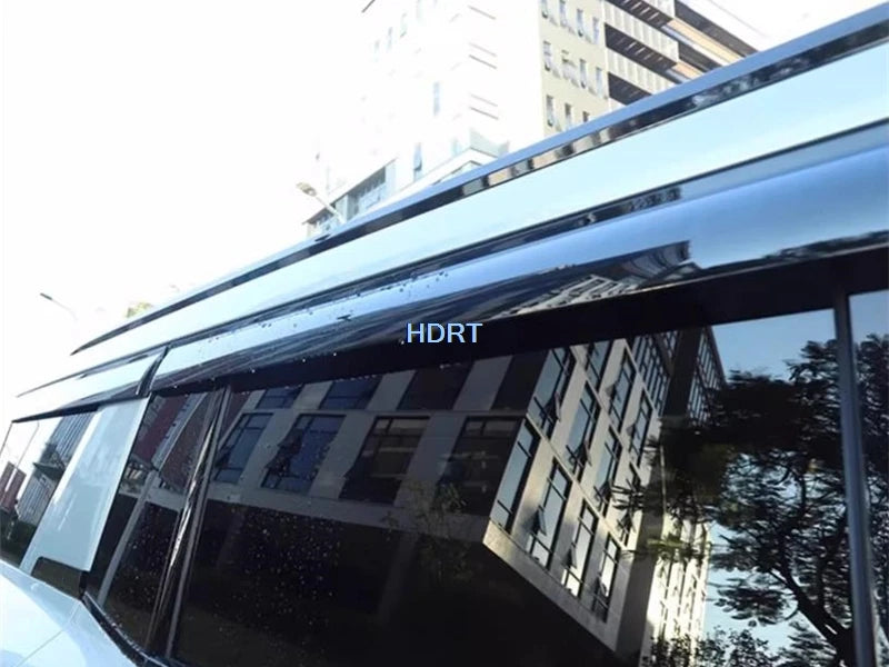 Car Styling Window Visor Protector Sun Rain Shelter Weather Shield Auto External Accessories For BYD Formula Leopard 8 2025 +