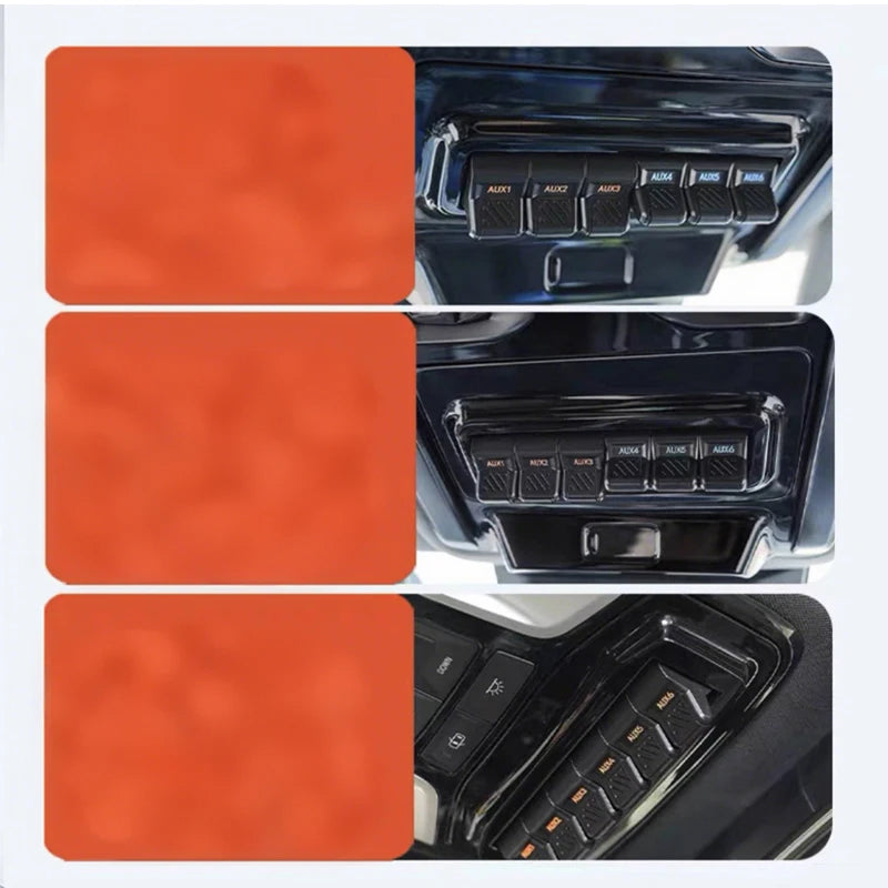 BYD Leopard 5 8 Special Six - way Aircraft - style Switch Spotlights Relay Control Box Searchlight Switch Modification