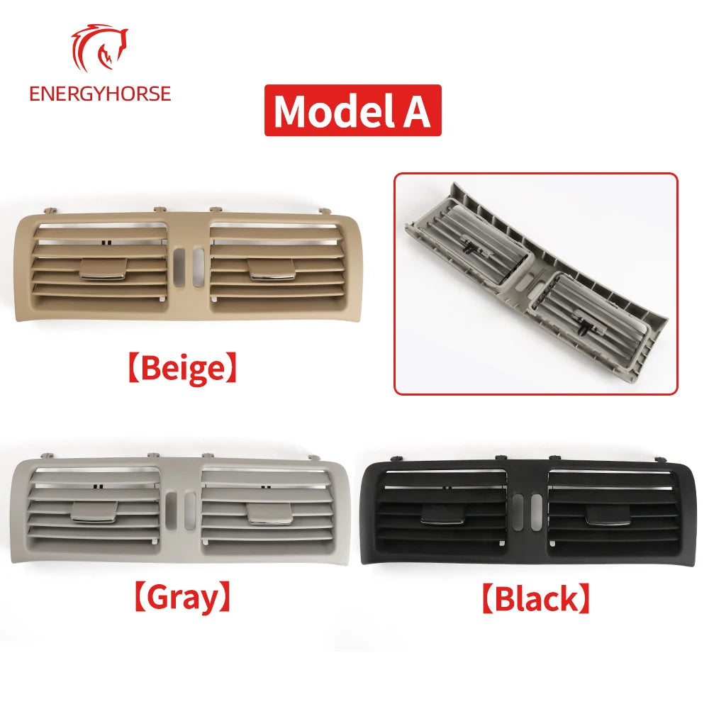 For Mercedes Benz W251 2009-2018 R300 R320 R350 R400 R500 Front Rear Fresh Air Conditioner Chromed AC Vent Outlet Grille Cover