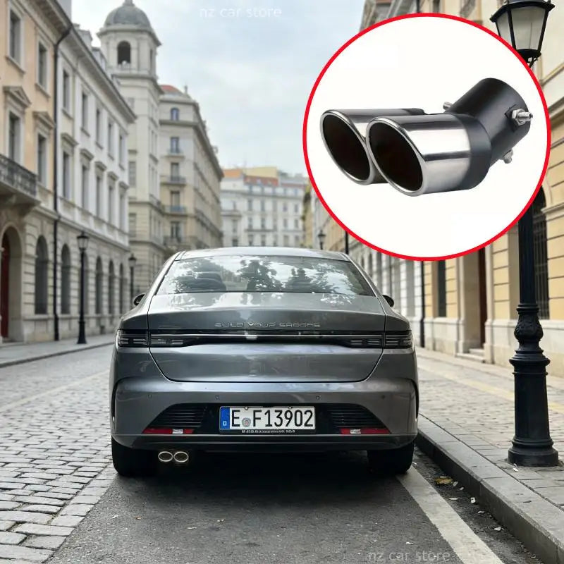 For BYD KING SEAL 5 CHAZOR DMi 2026 2025 2024 Exhaust Pipe Sleeve Tail Throat Muffler Tip Modification Accessories