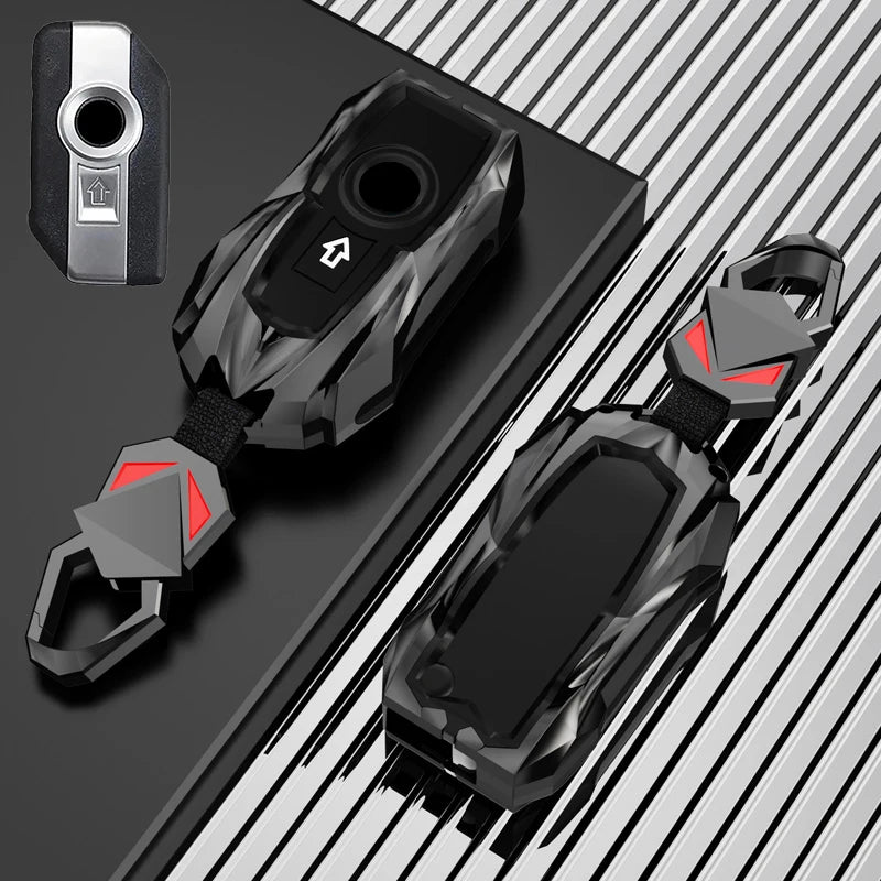 Zinc Alloy Car Key Case Cover Shell For BMW R1250GS R1200GS F750GS F850GS C400X C400GT F900R F900XR GS1250 s1000rr Accessories