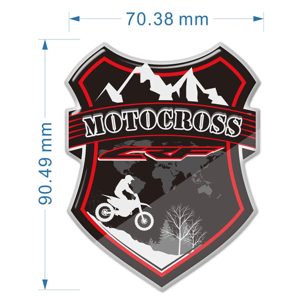 ملصقات لهوندا CRF450X CRF250F CRF25R CRF230F CRF125F CRF50F CRF450L CRF450RX CRF250L أفريقيا توين CRF 1100 1000 1000L 1100L