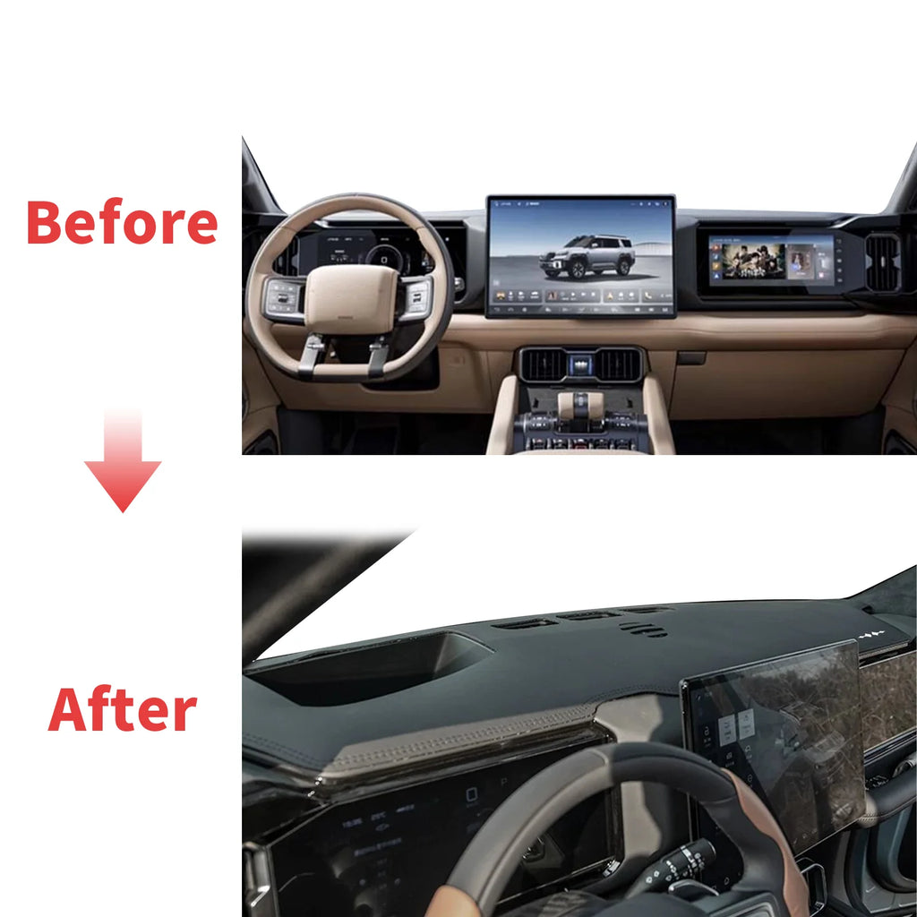 fit for BYD Equation Leopard 8 2025 2026 DENZA B5 Car Dashmat Dashboard Cover Pad DashMat Sunshade Protective Carpet Accessories