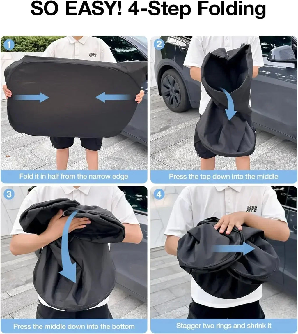 New Summer Car Front Window Sunshade Cover Sun Shade Windshield Visor Windscreen Foldable Auto UV Protection Styling Accessories