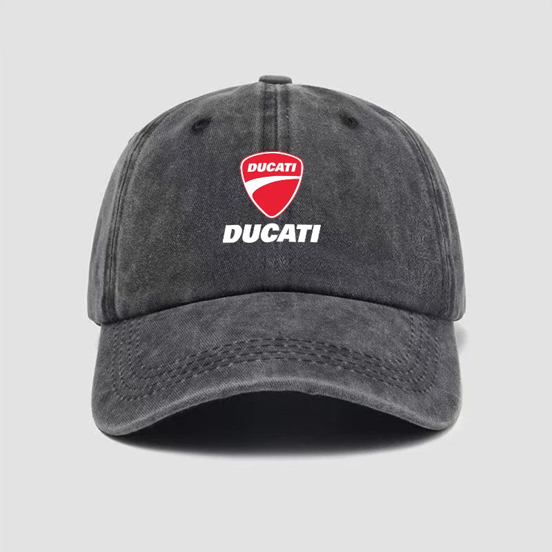 Ducati Car Embroidery Adjustable Vintage Cap Baseball Outdoor Summer Sports Hat for Ducati Monster Panigale Diavel Superleggera