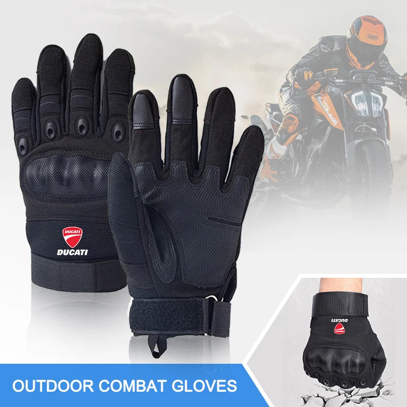 Breathable Protective Motorcycle Racing Gloves Motorcross Motorbike Cycling Gloves For Ducati Panigale Diavel Superleggera V4 V2