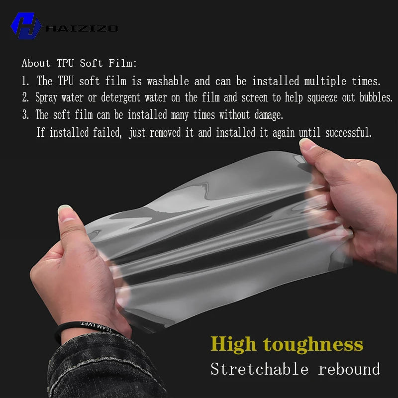 For BYD Sealion 7 2024-2026 Car interior Matte Screen Protector console GPS Navigation LCD screene TPU film Scratch resistant