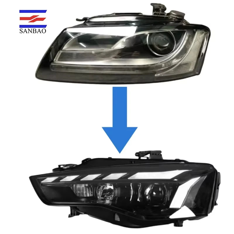 For Audi A5 2008-2011 Modified Headlight Direct Plug-In Replacement Needed