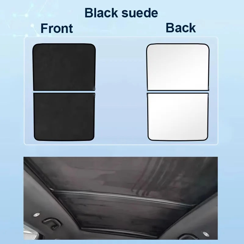 For Rox Polestones 01 2023 2024 2025 2026 Electrostatic Adsorption Skylight Sunshades UV Protection Heat insulation Accessories