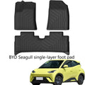 TPE Full Coverage Car Floor Mats Custom Fit BYD Seagull 2023-2026 Waterproof Anti-slip Auto Foot Liners EV Interior Protector