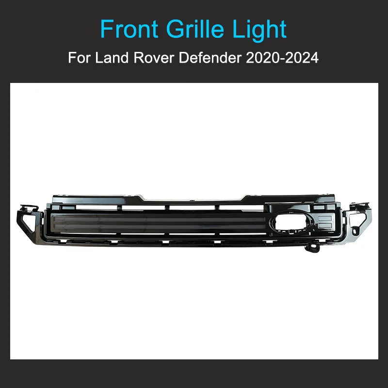 90 110 130 2020-2025 Led Decoration Light LED Dynamic Running Light Exterior item Front Grille Lamp for Land Rover Defender