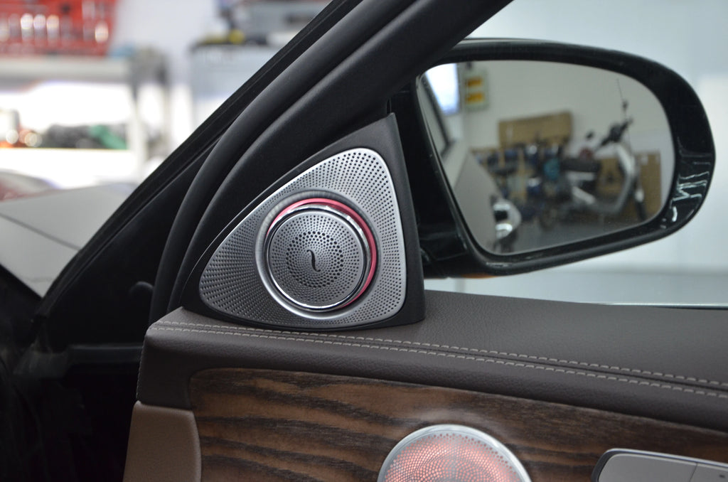 64 Colors 3D Rotary Tweeter Speaker with Ambient Lighting System for Mercedes Benz E-class W21302016-2020