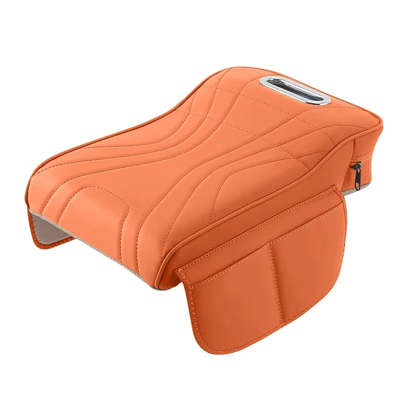 Center Thicken Armrest Box For Rox 01 Polestones 01 2023 2024 Protective Cover Height Pad Tissue Box Storage Car Armrest Pad