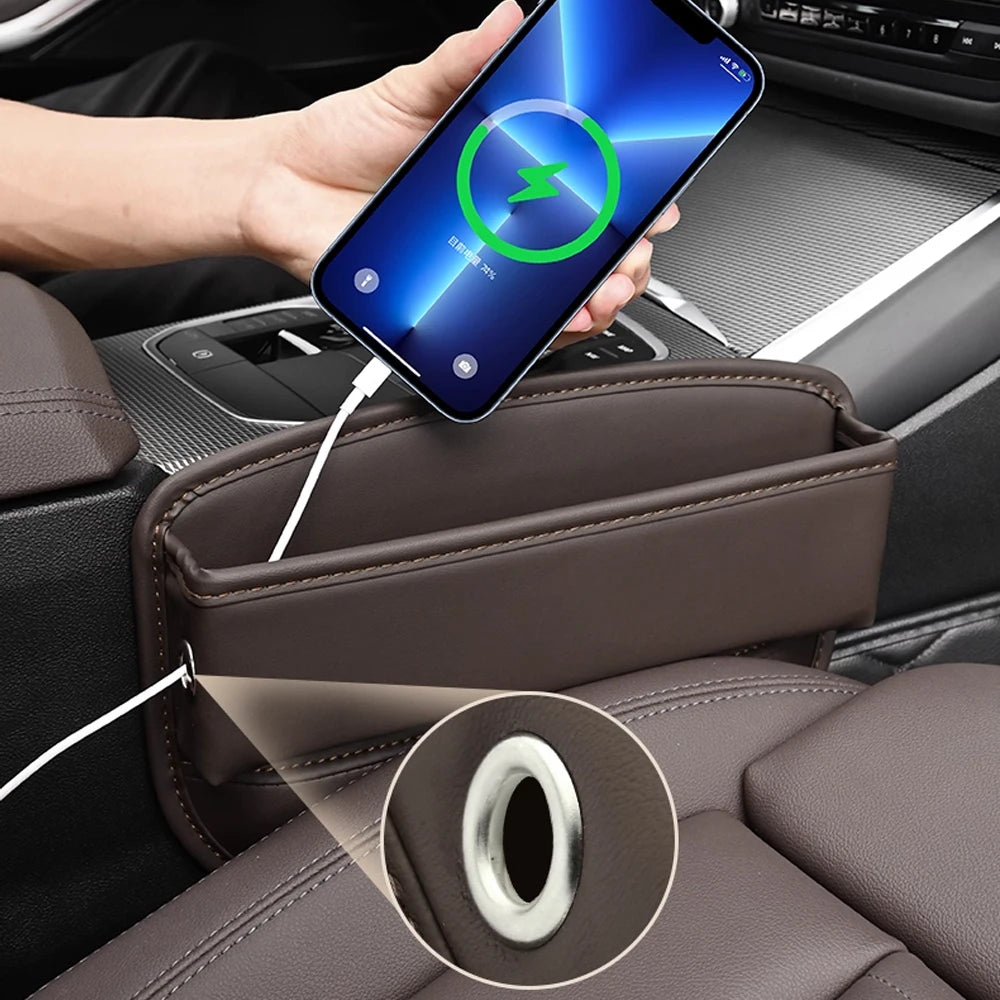 For BYD Shark 6 2024 2025 2026 PHEV Car Seat Crevice Storage Box Pocket Cup Phone Holder Tray Organizer Cover Accessories