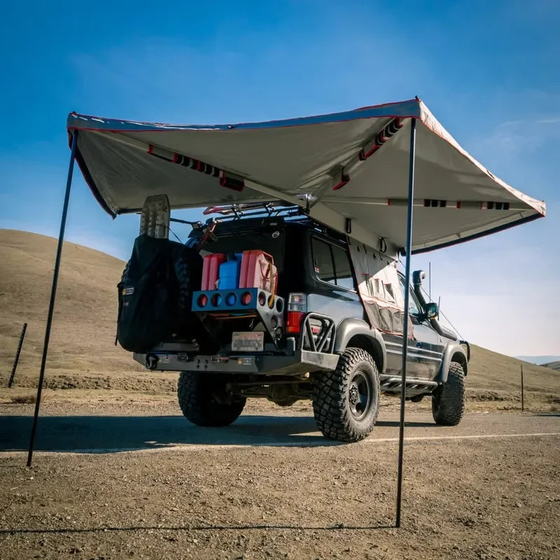 Retractable Fast Open 270 Degree Free Standing Awning for Outdoors Camp Accessories 4WD 4X4 Car Side Foxing Awning Waterproof