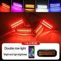 LED Front Grille Light FOR BYD LEOPARD 8 DENZA B8 Car Daytime Running Light Wheel Eyebrow Lamp For Pickup Offroad 12V