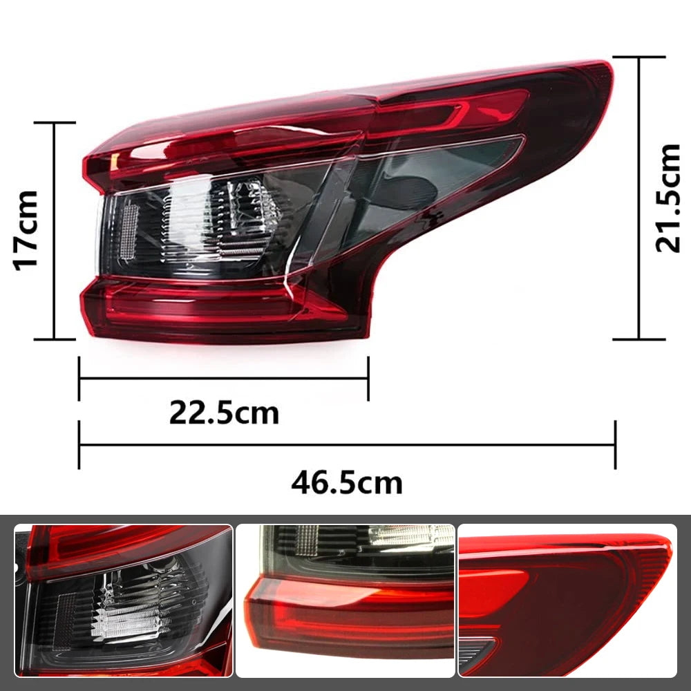 Left/Right Side Tail Lamp For Nissan Qashqai 2017 2018 2019 2020 2021 Rear Tail Light Brake Lamp with