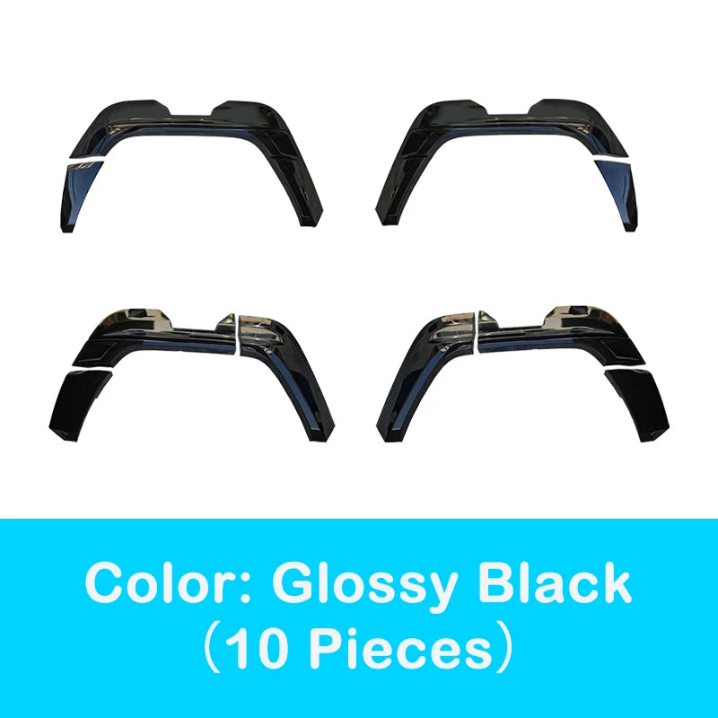 For the 2025 BYD Formula Leopard 8 with Glossy Black Decorative Strip Wheel Arches Widened Wheel Arch Cover Body Kit