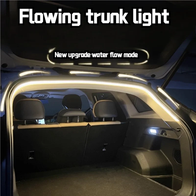 BYD Han Yuan Qin Plus Dolphin Song Pro trunk lights, trunk lighting, trunk lighting, atmosphere LED lights with in car accessori