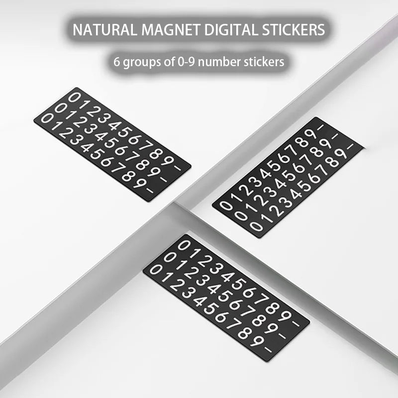 Car Metal Mobile Phone Number Temporary Parking Plate For BYD Leopard 5 8 Dolphin Seal U Dm I Shark 6 Seagull Atto3 Song Tan Qin