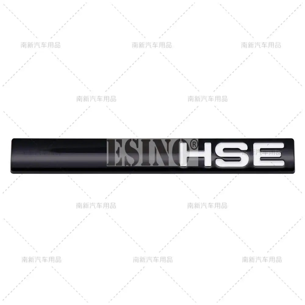 New 3D HSE SDV6 SDV8 ABS Adhesive Emblem Badge Decal for Land Rover Ranger Rover Voguese Defender