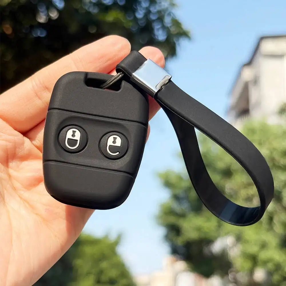 Keychain Full Protect For Land Rover Discovery Freelander Range Rover 45 Velar Defender Range R Evoque Silicone Key Case