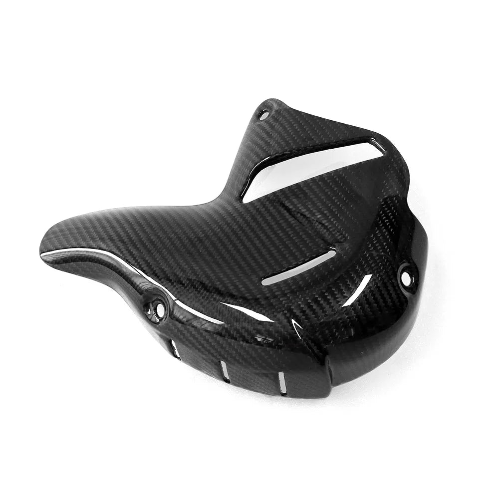 For Ducati Panigale V4 V4S V4R Motorcycle Modification with Carbon Fiber Sprocket Cover Heat Shield Protection Cover 2018+