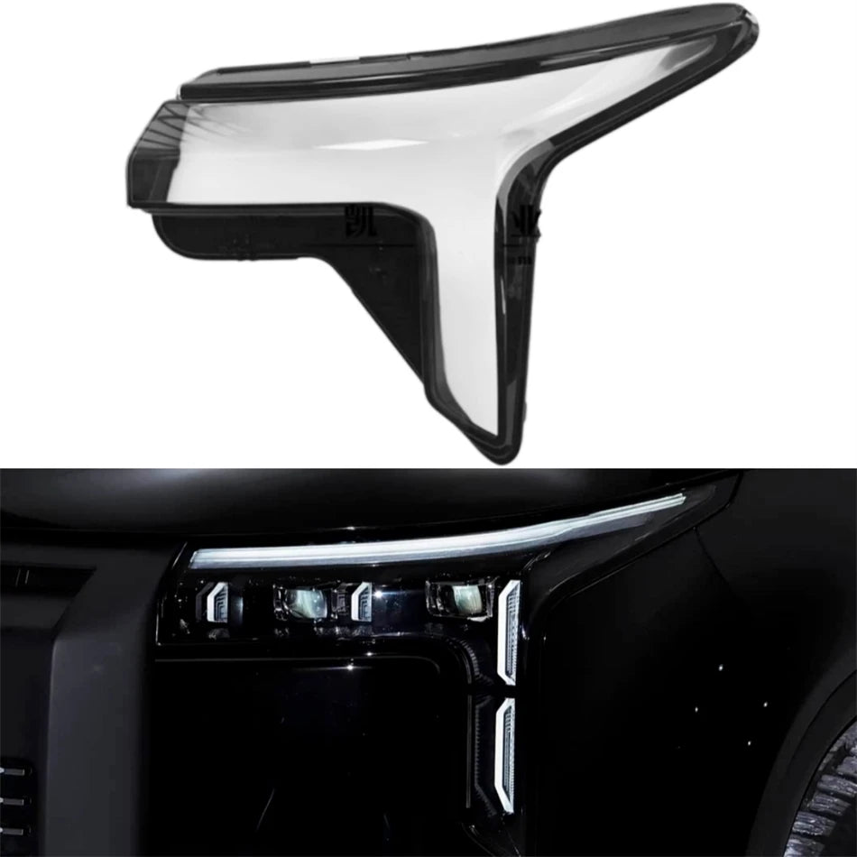 For Polestones / Rox 01 2023 Car Acccessories Front Headlamp Cover Glass Headlight Car Front Headlight Lens Cover Lights Shell