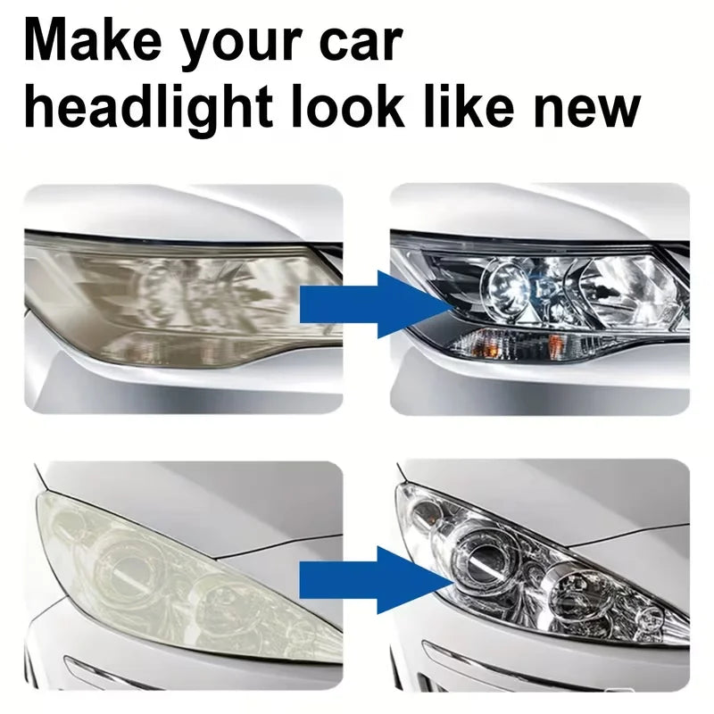 Car Headlight Restoration Polishing Kit Headlamp Repair Car Light Polisher Cleaning Paste Auto Paint Care Refurbish Agent