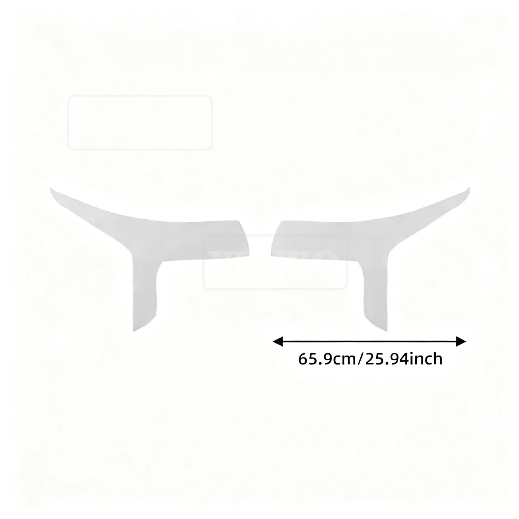 For Rox 01 2024 2025 2026 TPU Car Headlight Film TPU Pre-cut Anti-scratch Clear Smoked Sticker Accessories