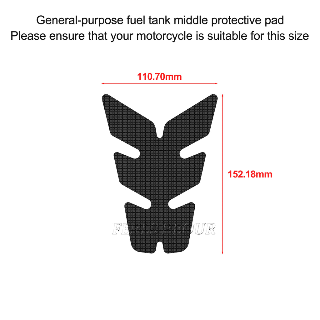 For Ducati panigale v4 1100 2018-2021  Decorative Tank Pad Rubber Gas Fuel Tank Protector Anti Scratch  Damping and buffering