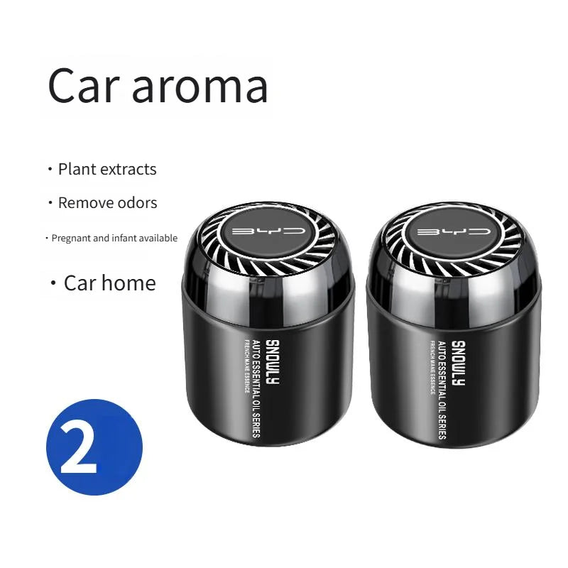 BYD car air freshener car cup holder aromatherapy solid balm long-lasting car perfume car interior
